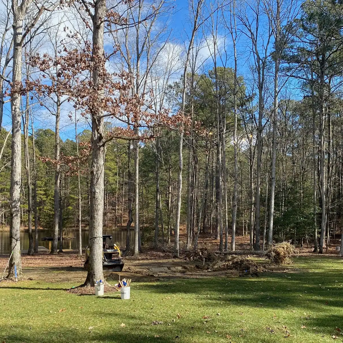 Clearing and leveling